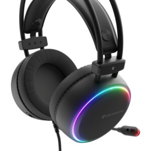 AURICULARES GAMING GENESIS NEON 613 G2 2.0 RGB NEGRO 5901969449242 NSG-2307