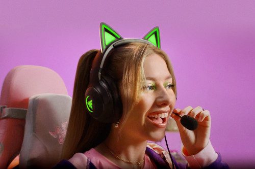 AURICULARES RAZER KRAKEN KITTY V2 NEGRO (RZ04-04730100-R3M1) - Imagen 6
