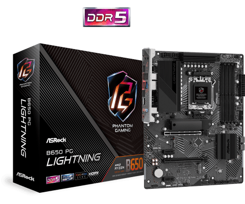 Asrock B650 PG Lightning AMD B650 Zócalo AM5 ATX - Imagen 6
