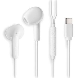 Auriculares Intrauditivos NGS Cross Glide/ con Micrófono/ USB Tipo-C/ Blancos 8435430627176 CROSSGLIDEWHITE NGS-AUR CROSS GLIDE WH