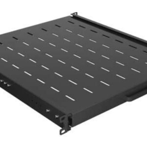 BANDELA LANBERG DESLIZANTE 1U 445X500MM HASTA 35KG RACK 19" NEGRO 5901969447330 AK-1021-B