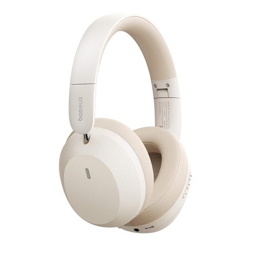 BASEUS BASS 35 MAX WIRELESS HEADPHONES STELLAR WHITE - Imagen 4
