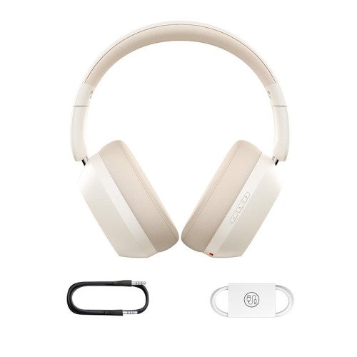 BASEUS BASS 35 MAX WIRELESS HEADPHONES STELLAR WHITE - Imagen 6