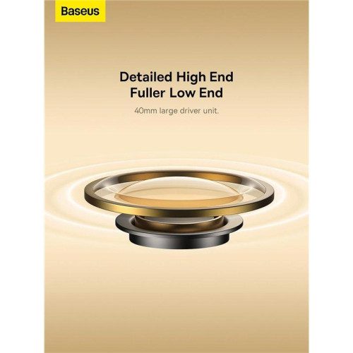 BASEUS BOWIE D05 WIRELESS HEADPHONES CLUSTER BLACK - Imagen 3