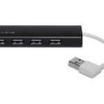 Belkin F4U042BT hub de interfaz 480 Mbit/s Negro 0745883671069 | P/N: F4U042BT | Ref. Artículo: 1367402