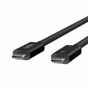 Belkin INZ003BT1MBK cable Thunderbolt 1 m 40 Gbit/s Negro 0745883835843 | P/N: INZ003BT1MBK | Ref. Artículo: 1395014