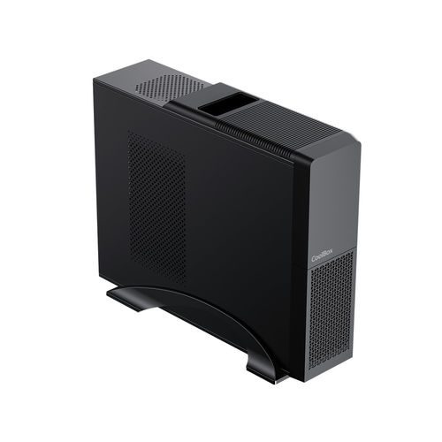 CAJA SOBREMESA/MICRO-ATX COOLBOX T313-1 SLIM 500W USB3.0 NEGRA - Imagen 2