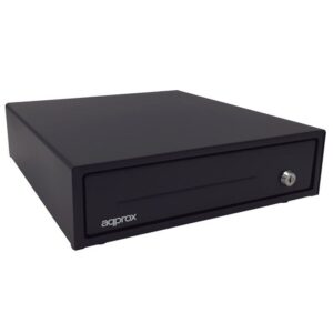 Cajón Portamonedas Approx appCASH33/ Manual y Automático/ Negro 8435099527190 APPCASH33 APP-CAJON APPCASH33