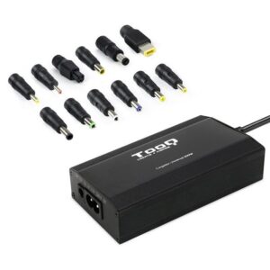 Cargador de Portátil TooQ TQLC-100BS01M/ 1xUSB/ 100W/ Manual/ 12 Conectores/ Voltaje 12-24V 8433281006584 TQLC-100BS01M TOO-CAR TQLC-100BS01M