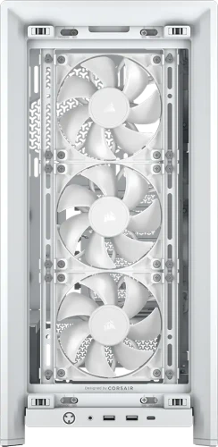 Corsair FRAME 4000D RS Midi Tower Blanco - Imagen 2
