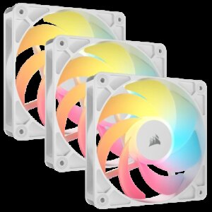Corsair RS120-R ARGB Carcasa del ordenador Ventilador 12 cm Blanco 3 pieza(s) 0840440494676 | P/N: CO-9050197-WW | Ref. Artículo: 1400079