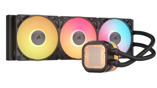 Corsair iCUE LINK TITAN 360 RX LCD Procesador Refrigerador de aire 12 cm Negro 1 pieza(s) - Imagen 2
