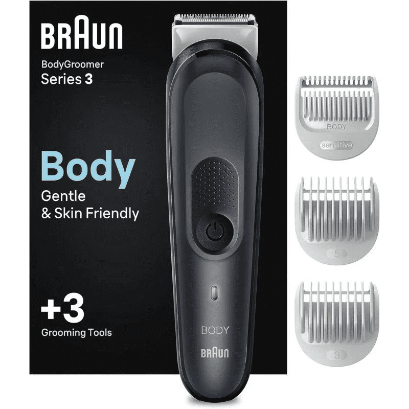 Cortapelos Braun BodyGroomer Series 3 BG3340/ con Batería/ 3 Accesorios - Imagen 2