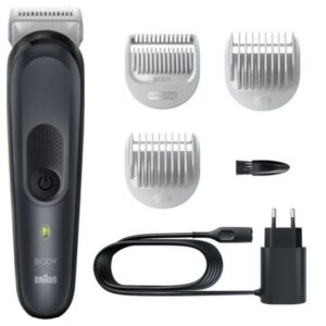 Cortapelos Braun BodyGroomer Series 3 BG3340/ con Batería/ 3 Accesorios 4210201416968 BG3340 BRA-PAE-COR S3 BG3340