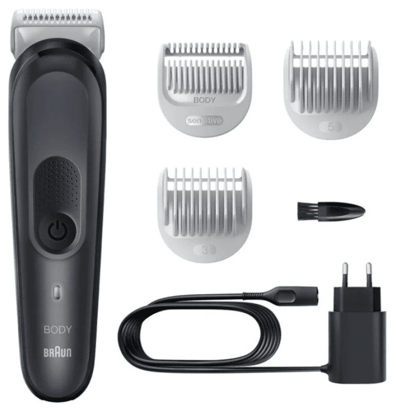 Cortapelos Braun BodyGroomer Series 3 BG3340/ con Batería/ 3 Accesorios 4210201416968 BG3340 BRA-PAE-COR S3 BG3340