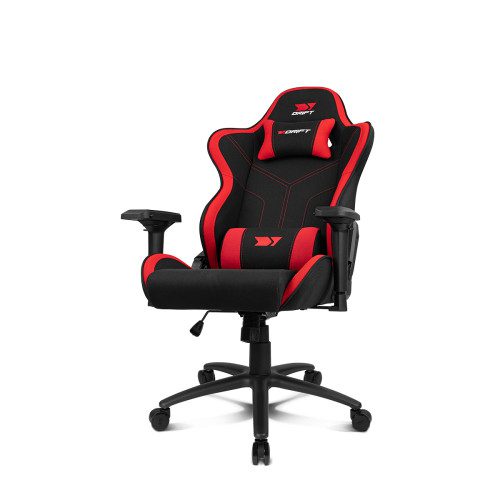 DRIFT DR110BR silla para videojuegos Butaca para jugar Asiento acolchado Negro, Rojo - Imagen 4