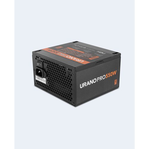 FUENTE ALIMENTACION 550W NOX URANO PRO PFC-ACTIVO 80+BRONZE 12CM ATX 8436587975561 P/N: NXURPRO550BZ | Ref. Artículo: NXURPRO550BZ
