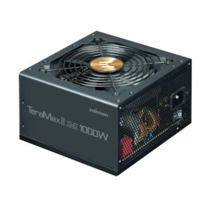 FUENTE DE ALIMENTACION ZALMAN TERAMAX2SE 1000W 80+ GOLD ATX NEGRO 8800263650453 ZM1000-TMX2SE
