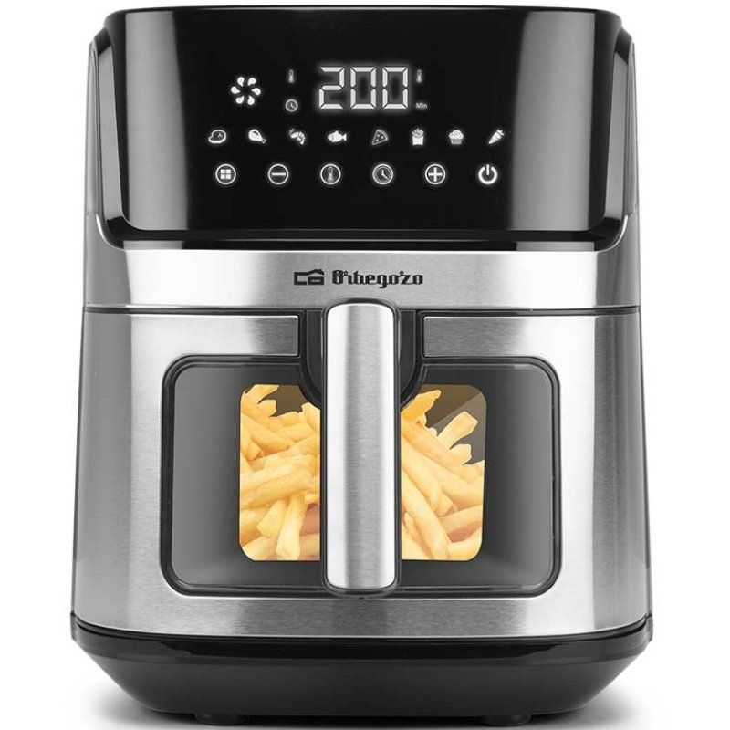 Freidora por Aire Airfryer / Sin Aceite Orbegozo FDR 6520/ 1700W/ Capacidad 6.5L - Imagen 2