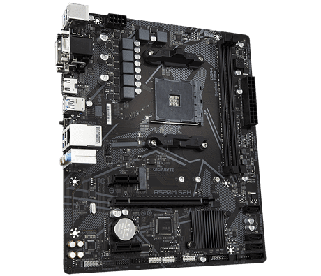 Gigabyte A520M S2H placa base Zócalo AM4 Micro ATX - Imagen 3