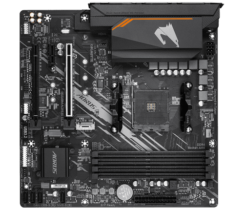 Gigabyte B550M AORUS ELITE Zócalo AM4 Micro ATX AMD B550 - Imagen 2
