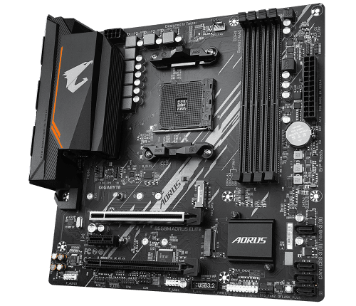 Gigabyte B550M AORUS ELITE Zócalo AM4 Micro ATX AMD B550 - Imagen 4