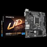 Gigabyte H610M H V3 DDR4 placa base Intel H610 Express LGA 1700 micro ATX 4719331859718 | P/N: 9MH61MH3-00-G10 | Ref. Artículo: 1374636
