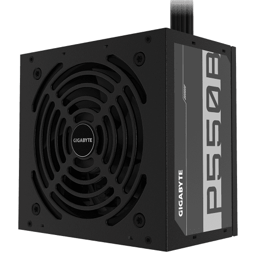Gigabyte P550B unidad de fuente de alimentación 550 W 20+4 pin ATX ATX Negro 4719331551490 | P/N: GP-P550B | Ref. Artículo: 1337629