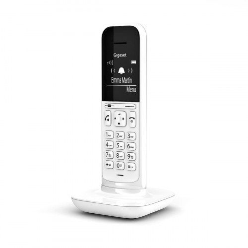 Gigaset CL390 Teléfono DECT/analógico Blanco Identificador de llamadas - Imagen 4