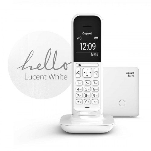 Gigaset CL390 Teléfono DECT/analógico Blanco Identificador de llamadas - Imagen 7