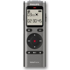 Grabadora de Voz Philips VoiceTracer DVT1170/ 20kHz/ Plata 855971006960 DVT1170 PHIL-GRAB VOICETR DVT1170