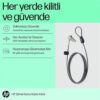HP Bloqueo de cable con combinación Nano 0196337975811 | P/N: 63B28AA | Ref. Artículo: 1404014