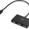 HP Concentrador de USB-C a USB-A 0190780850923 | P/N: Z6A00AA | Ref. Artículo: 1403952