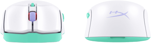 HP HyperX Pulsefire Haste 2 Core inalámbricos: ratón gaming (blanco/verde/púrpura) - Imagen 4