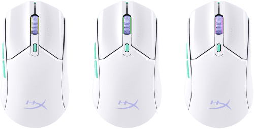 HP HyperX Pulsefire Haste 2 Core inalámbricos: ratón gaming (blanco/verde/púrpura) - Imagen 7