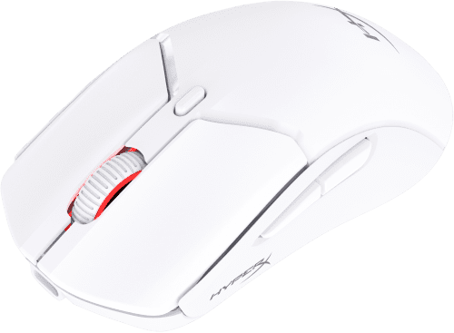 HP HyperX Pulsefire Haste 2 Mini: ratón gaming inalámbrico (blanco) - Imagen 2