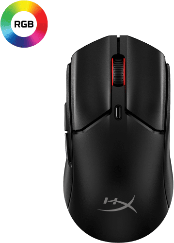 HP HyperX Pulsefire Haste 2 Mini: ratón gaming inalámbrico (negro) - Imagen 5