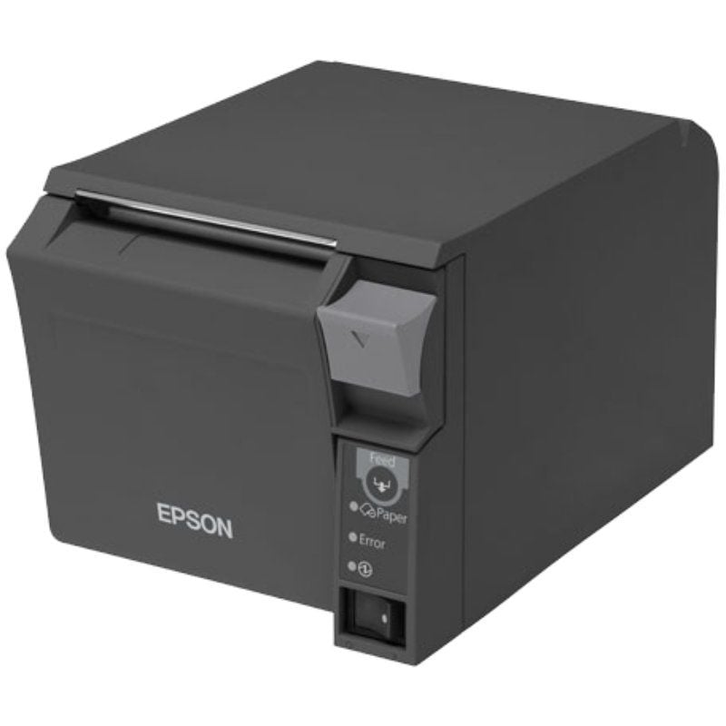 Impresora de Tickets Epson TM-T70II/ Térmica/ Ancho papel 80mm/ USB-Ethernet/ Negra - Imagen 2