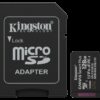 Kingston Technology 128GB microSDXC Canvas Select Plus Gen3 150MB/s A1 (Incluye adaptador de SD) 0740617348453 | P/N: SDCS3/128GB | Ref. Artículo: 1400985