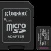 Kingston Technology 256GB microSDXC Canvas Select Plus Gen3 150MB/s A1 (Incluye adaptador de SD) 0740617348507 | P/N: SDCS3/256GB | Ref. Artículo: 1400989