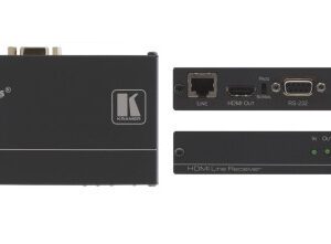 Kramer Electronics TP-580RXR extensor audio/video Receptor AV Negro 7291063051723 | P/N: 50-80022190 | Ref. Artículo: 937362