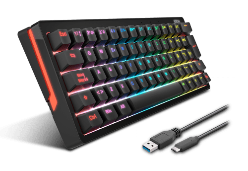 Krom Kreator teclado Juego USB Negro - Imagen 2