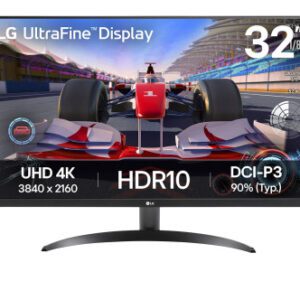 LG 32UR500K-B pantalla para PC 80 cm (31.5") 3840 x 2160 Pixeles 4K Ultra HD LCD Negro 8806096227855 | P/N: 32UR500K-B | Ref. Artículo: 1408842