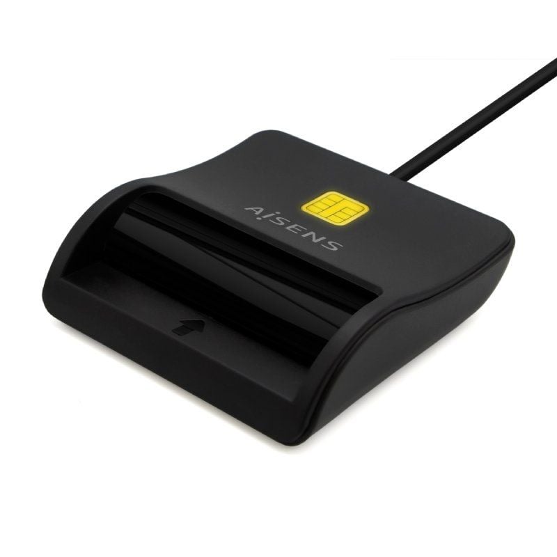 Lector de DNI USB Tipo-C Aisens ASCR-SN03C-BK/ USB Tipo-C/ Negro - Imagen 4