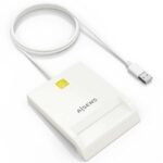 Lector de DNI y Tarjetas Aisens ASCR-SN07-W/ USB 2.0/ Blanco 8436574709322 ASCR-SN07-W AIS-DNI ASCR-SN07-W