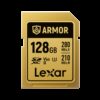 Lexar Armor Gold 128 GB SDXC UHS-II 0843367138562 | P/N: LSDAMGL128G-RNNNG | Ref. Artículo: 1404213
