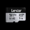 Lexar Professional SILVER PLUS 1 TB MicroSDXC UHS-I 0843367135363 | P/N: LMSSIPL001T-BNANG | Ref. Artículo: 1397895