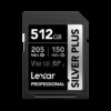 Lexar Professional SILVER PLUS 512 GB SDXC UHS-I 0843367134151 | P/N: LSDSIPL512G-BNNNG | Ref. Artículo: 1404210