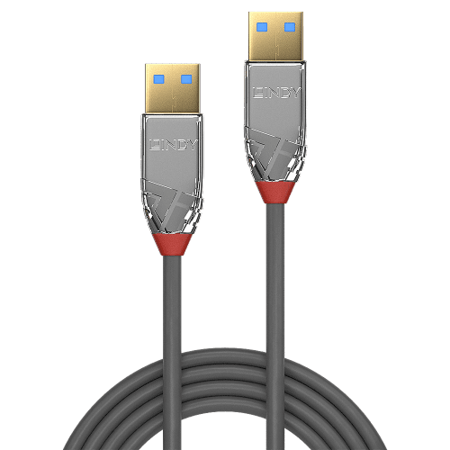 Lindy 36629 cable USB USB 3.2 Gen 1 (3.1 Gen 1) 5 m USB A Gris - Imagen 2