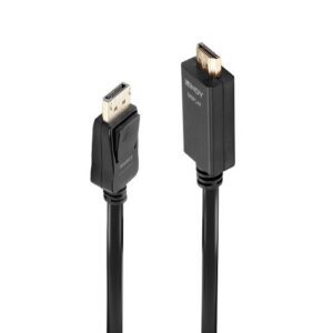 Lindy 36922 adaptador de cable de vídeo 2 m DisplayPort HDMI tipo A (Estándar) Negro 4002888369220 | P/N: 36922 | Ref. Artículo: 1407104